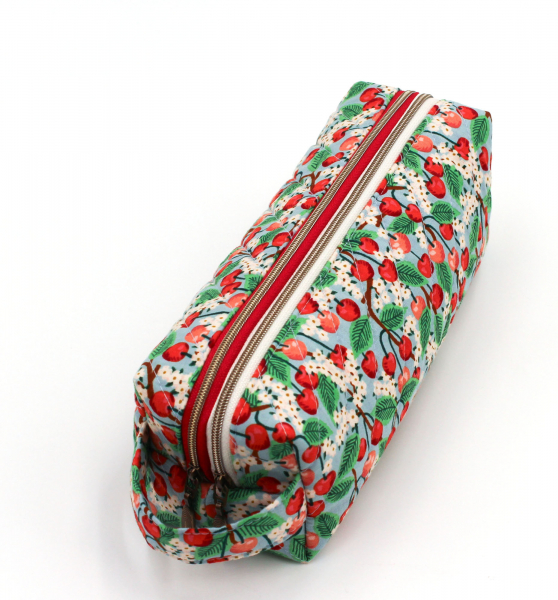 Schlampermäppchen mit 2 Fächern Orchard - Cherry Blossom